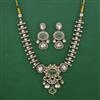 Antique Classic Necklace with Mehndi Plating