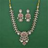 Antique Classic Necklace with Mehndi Plating