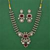 Antique Classic Necklace with Mehndi Plating