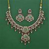 Antique Classic Necklace with Mehndi Plating