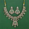 Antique Classic Necklace with Mehndi Plating