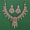 Antique Classic Necklace with Mehndi Plating