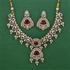 Antique Classic Necklace with Mehndi Plating