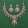 Antique Classic Necklace with Mehndi Plating