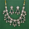 Antique Classic Necklace with Mehndi Plating