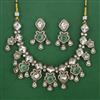 Antique Classic Necklace with Mehndi Plating