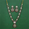 Antique Classic Necklace with Mehndi Plating
