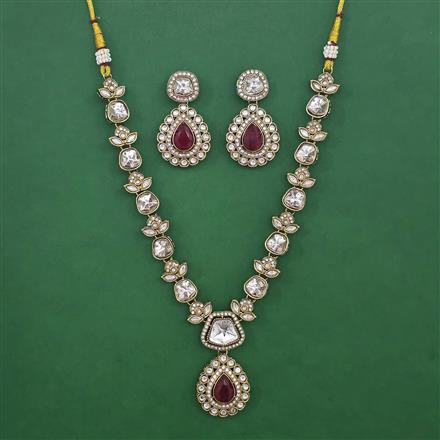 Antique Classic Necklace with Mehndi Plating