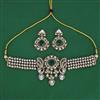 Antique Choker Necklace with Mehndi Plating