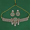 Antique Choker Necklace with Mehndi Plating