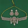 Antique Choker Necklace with Mehndi Plating