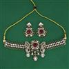 Antique Choker Necklace with Mehndi Plating