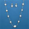 Antique Pearl Mala with Gold Plating