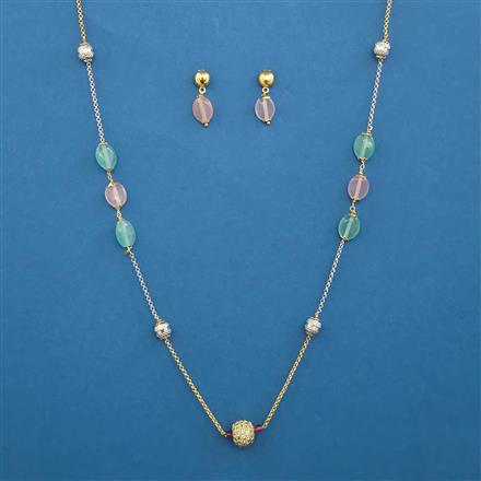 Antique Delicate Mala with 2 Tone Plating
