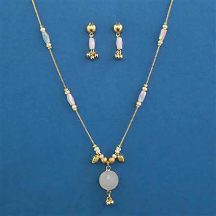 Antique Pearl Mala with Gold Plating