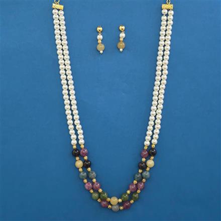 Antique Pearl Mala with Gold Plating
