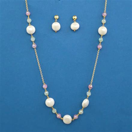 Antique Pearl Mala with Gold Plating