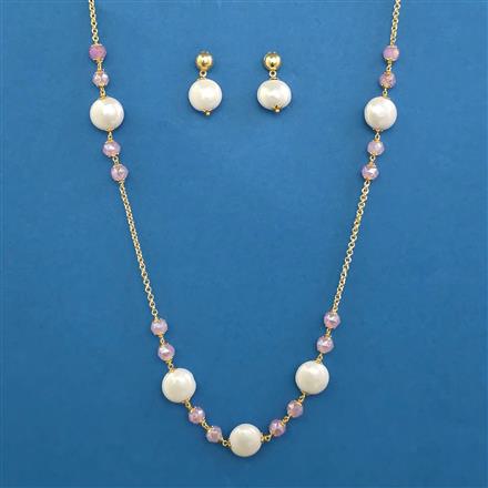 Antique Pearl Mala with Gold Plating