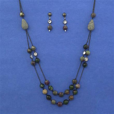 Antique Classic Mala with Black Plating