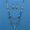 Antique Pearl Mala with Black Plating