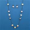 Antique Pearl Mala with Black Plating
