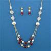 Antique Pearl Mala with Gold Plating