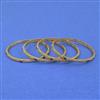 Antique Delicate Bangles with Gold Plating