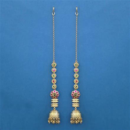 Antique Jhumki with Gold Plating