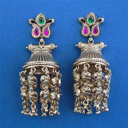 Antique Jhumki with Gold Plating