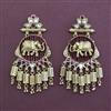 Antique Long Earring with Gold Plating