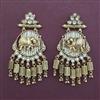 Antique Long Earring with Gold Plating