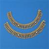 Antique Classic Payal with Matte Gold Plating