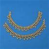 Antique Classic Payal with Matte Gold Plating