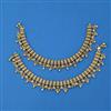 Antique Classic Payal with Matte Gold Plating