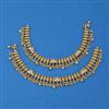 Antique Classic Payal with Matte Gold Plating