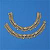 Antique Classic Payal with Matte Gold Plating