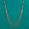 Antique Pearl Belt with Matte Gold Plating