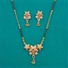 Antique Classic Mangalsutra with Matte Gold Plating