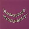 Antique Pearl Ear Chain with Gold Plating
