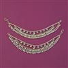 Antique Pearl Ear Chain with Gold Plating