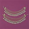 Antique Pearl Ear Chain with Gold Plating