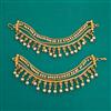 Antique Pearl Ear Chain with Gold Plating