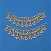 Antique Pearl Ear Chain with Gold Plating