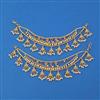 Antique Pearl Ear Chain with Gold Plating