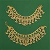 Antique Pearl Ear Chain with Gold Plating