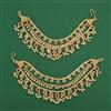 Antique Pearl Ear Chain with Gold Plating