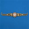 Antique Kashmiri Watch With Matte Gold Plating