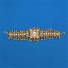 Antique Kashmiri Watch With Matte Gold Plating