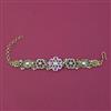Antique Pearl Bracelet with Matte Gold Plating