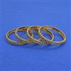 Antique Classic Bangles with Matte Gold Plating